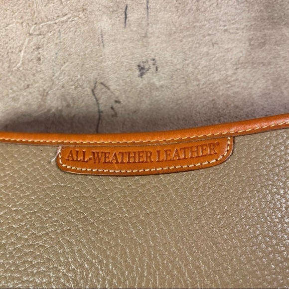 Dooney & Bourke All Weather Leather  Pochette  Model R77 Cavalry Collection - Picture 8 of 13